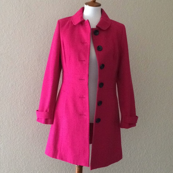 Old Navy Jackets & Blazers - Pink Coat button down wool Old Navy